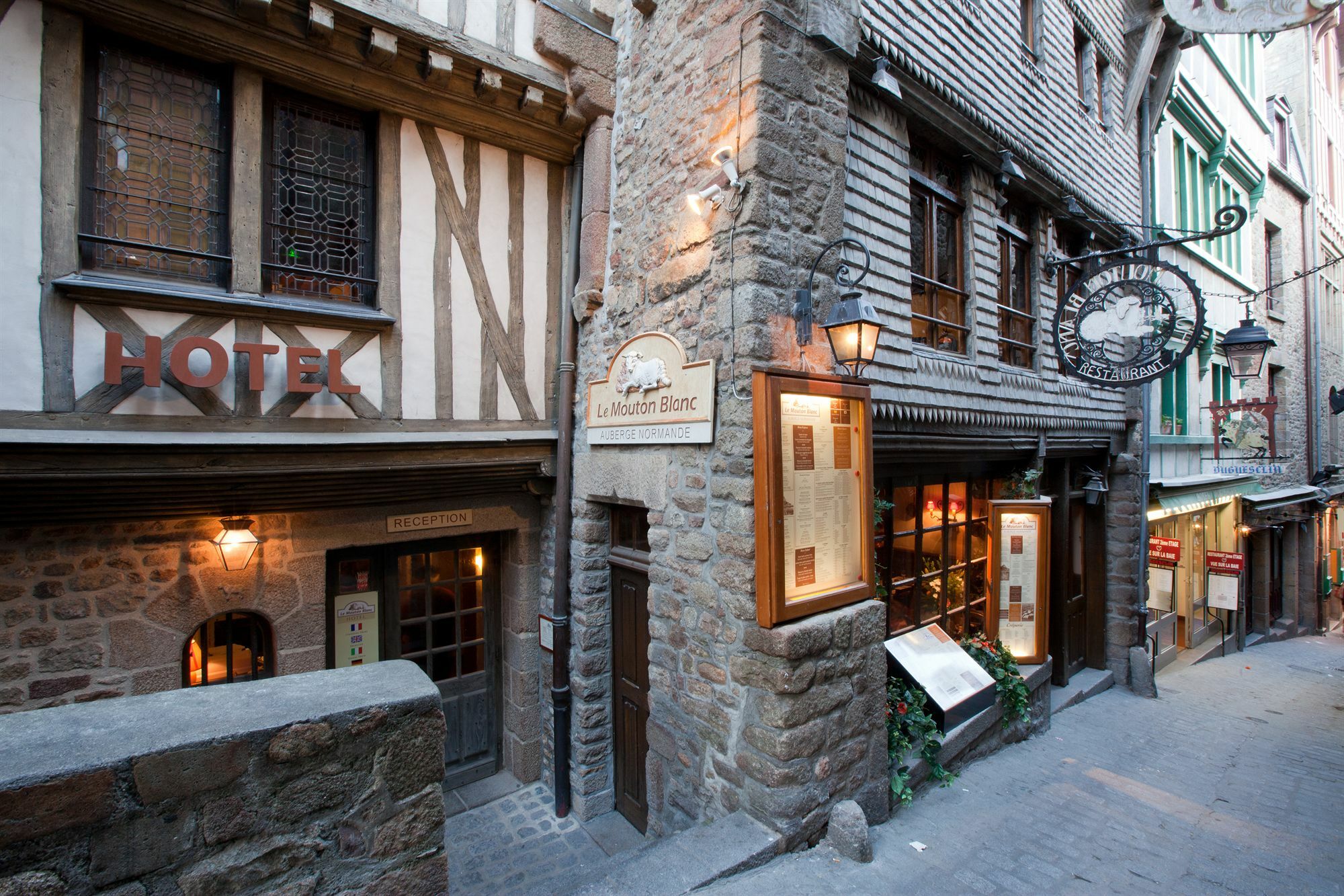 Le Mouton Blanc Hotel Mont-Saint-Michel Ngoại thất bức ảnh